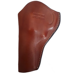 Läderhölster för IWB, passar S&W, Colt, Ruger 4-4,25" pipor bild 3