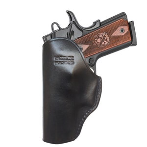Handmade Leather IWB Holster for Colt 1911, Girsan MC 1911, Springfield EMP image 7