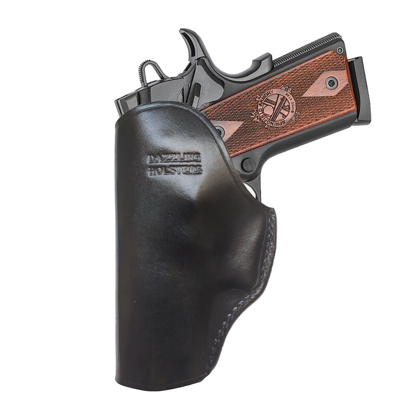 Handmade Leather IWB Holster for Colt 1911, Girsan MC 1911, Springfield EMP image 7