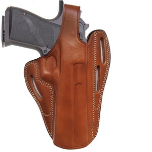 Leather OWB Holster with Thumb Break for Desert Eagle | Handmade | Dazzling Holster
