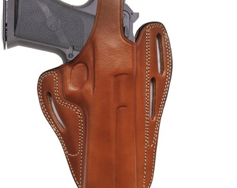Leather OWB Holster with Thumb Break for Desert Eagle | Handmade | Dazzling Holster