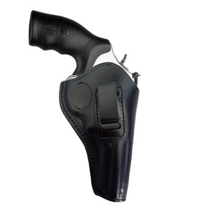 Läderhölster för IWB, passar S&W, Colt, Ruger 4-4,25" pipor bild 7