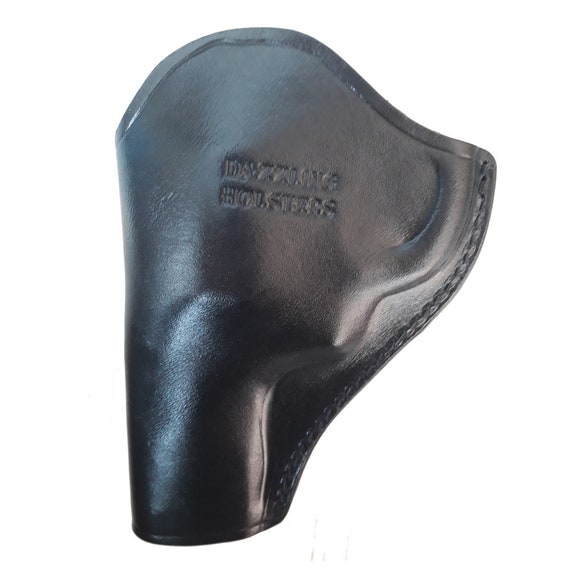 Leather Field Holster Fits S&W 586 686 66 19 10 Ruger GP100 Taurus 627 Colt Python King Cobra 4\" Barrel - Ireland