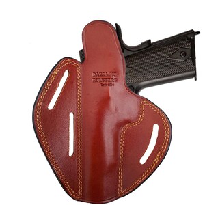 Dazzling Holster Fits Most 1911 5' Style Handguns Colt, Para, Kimber, S&W, Sig Sauer, Browning HP and More Basketweave image 4