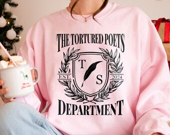 The Tortured Poets Department Sweatshirt, Swiftie Sweatshirt, Swiftie Gift, TTPD Shirt, Vintage Concert Tee, Swifties Inspired Gifts