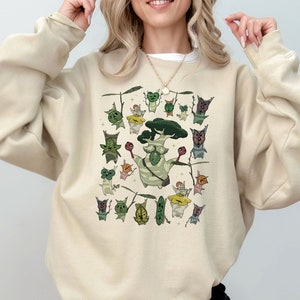 Zelda Korok Shirt, Breath Of The Wild Hylia Shirt, Korok Arboretum, Vintage Hyrule Flora, Tears Of The Kingdom, Zelda Shirt, Gamer Shirt