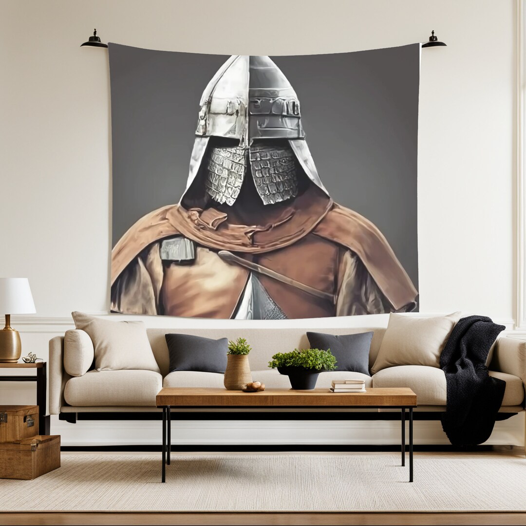 Medieval Tapestry Medieval Wall Art Medieval Knight. Etsy