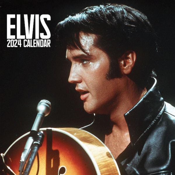 Elvis Presley 2024 Calendar Etsy