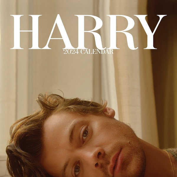 2024 Harry Styles Calendar Etsy UK