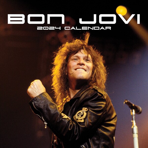 Jon Bon Jovi Calendar Etsy