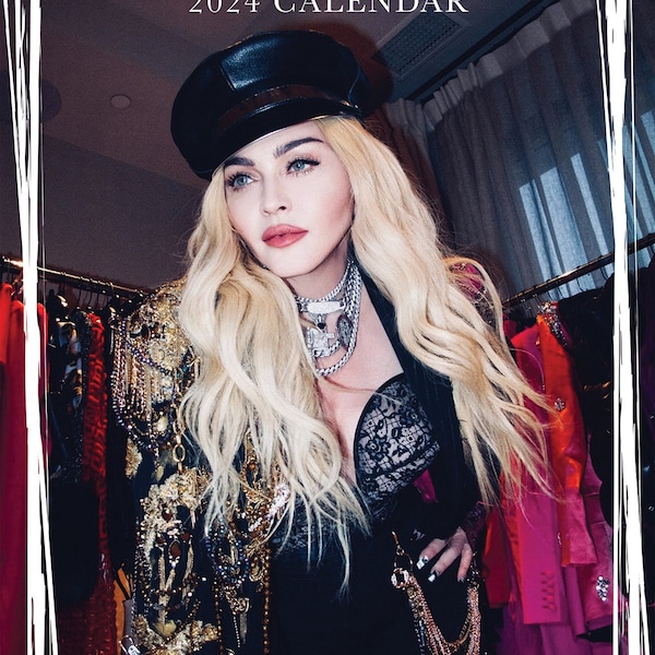 Madonna Calendar Etsy New Zealand