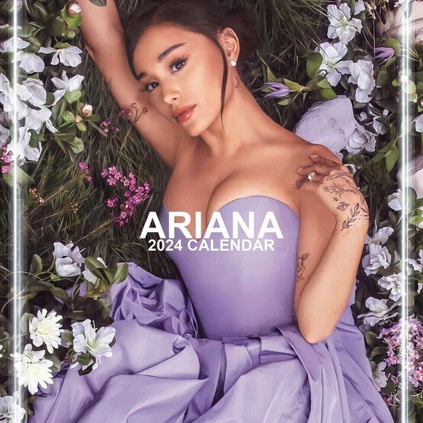 Ariana Grande Wall Calendar Etsy