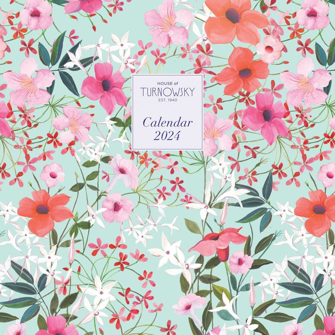 HOUSE OF TURNOWSKY 2024 Calendar Etsy Australia