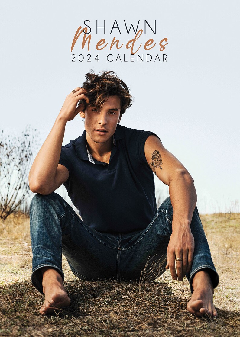 SHAWN MENDES 2024 Calendar Etsy