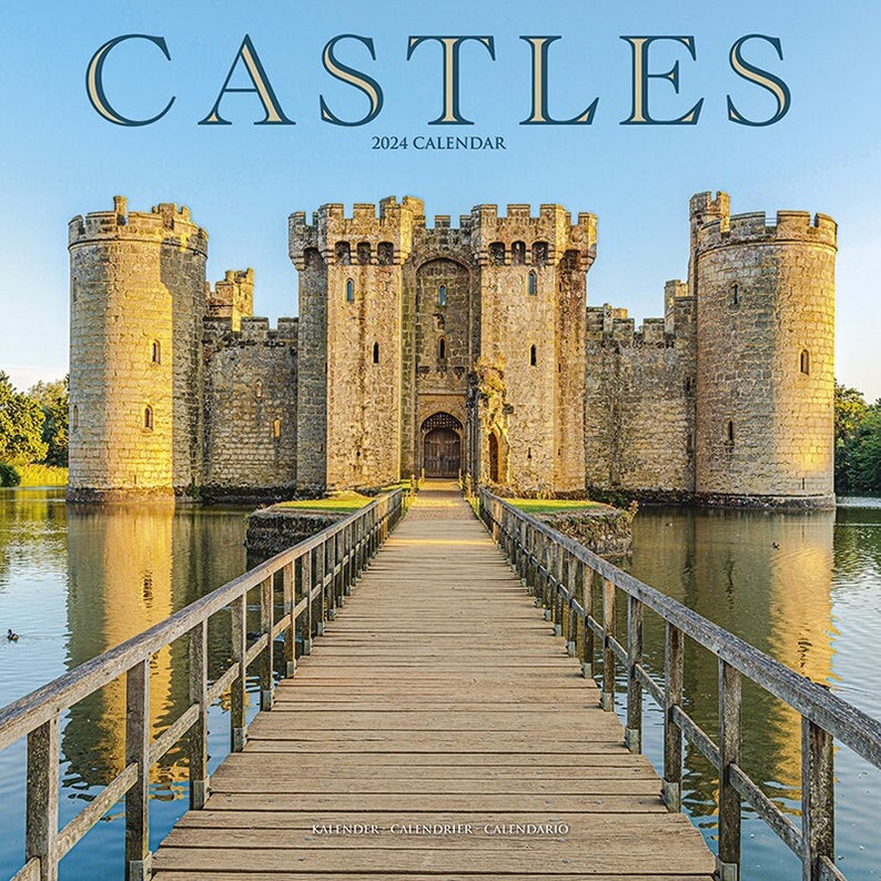 CASTLES Calendar 2024 Etsy