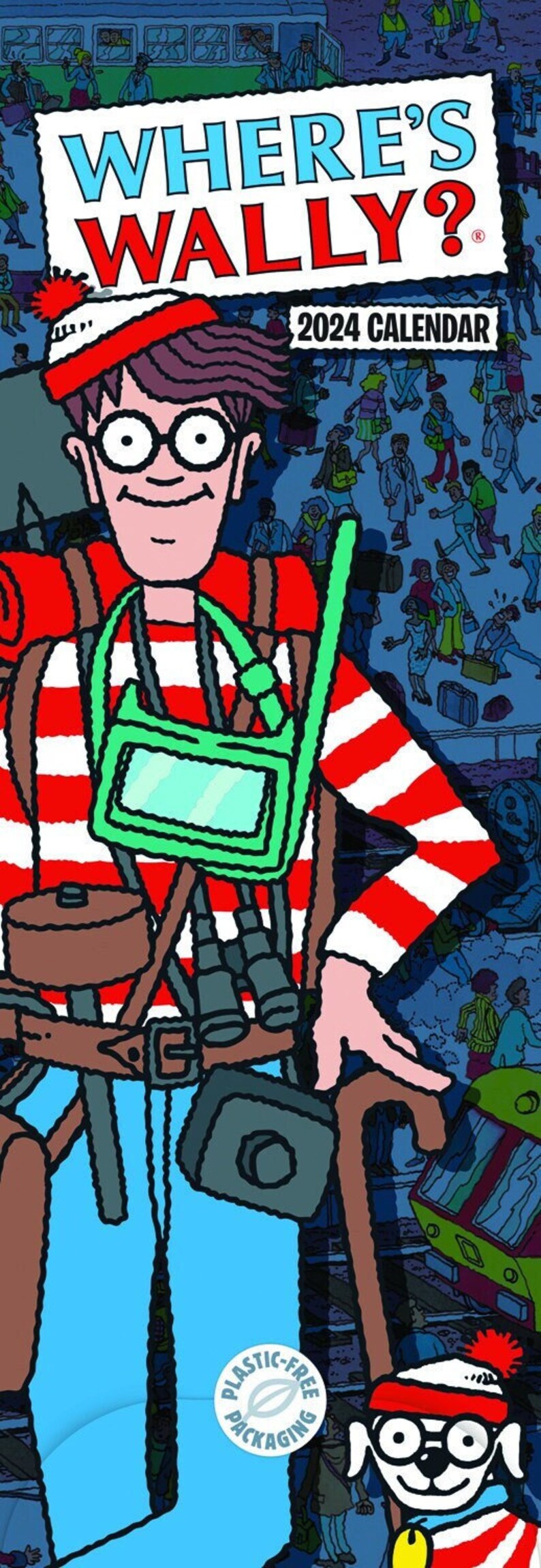WHERE'S WALLY SLIM Calendar 2024 Etsy