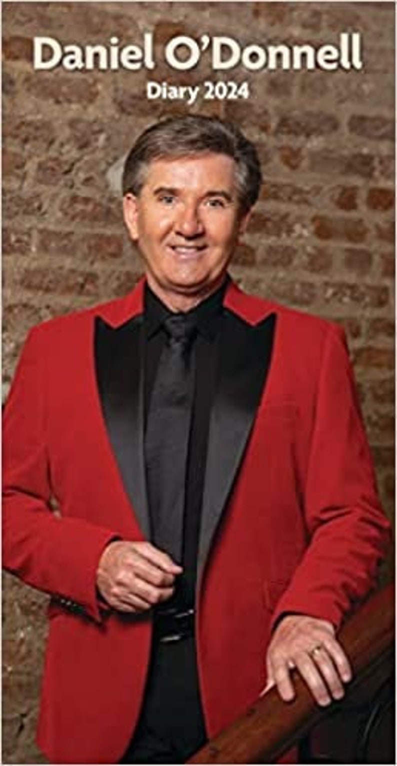 Daniel O'donnell Slim Diary 2025 CAROUSEL CALENDARS Etsy Australia