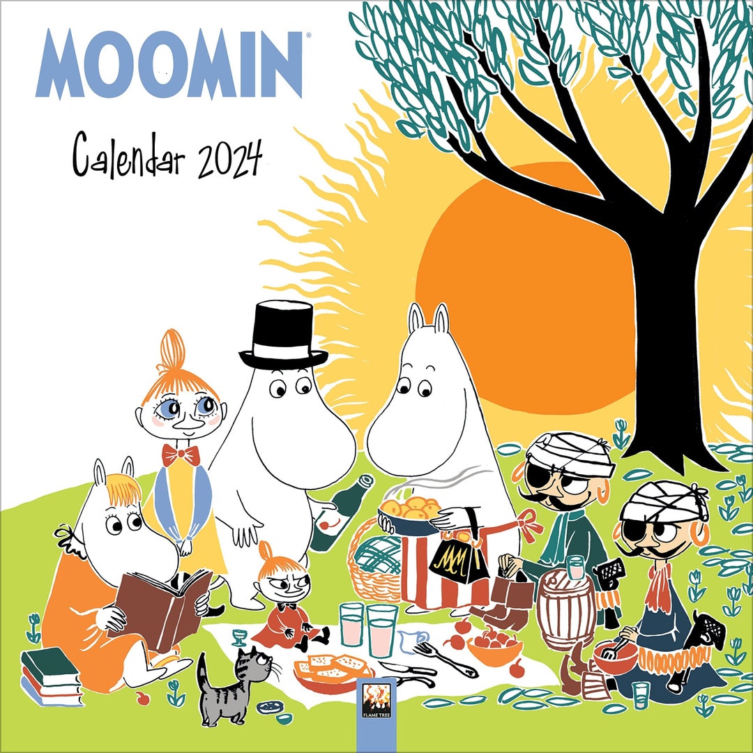 Moomin Wall Calendar 2024 Etsy