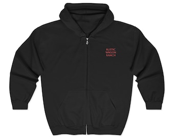 Phah Que | Full Zip Hooded Sweatshirt