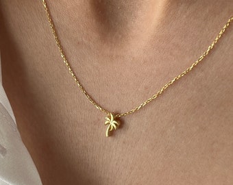 Palm Tree Necklace • 14K Gold • Summer Necklace • Dubai Necklace • High Quality • Dainty Necklace • Summer Pendant • Bridesmaid Gift