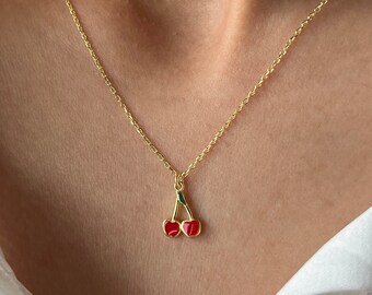 【Hei】high-quality cherry necklace★送料無料★2色 il_340x270.4716580785_daqn.jpg