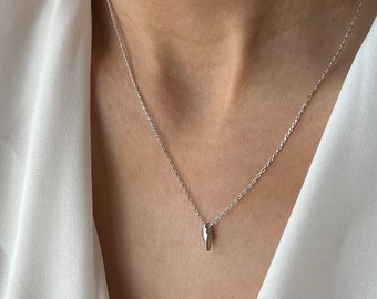 Collana con fulmine Ciondolo minimalista tuono Catena con ciondolo