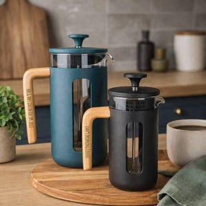 Personalisierte Holzgriff Cafetiere