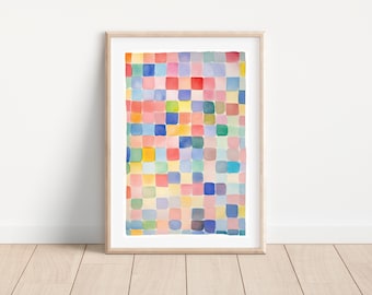 Abstract printable wall art Abstract painting print Abstract watercolor art print Abstract wall decor Watercolor wall art Digital art print