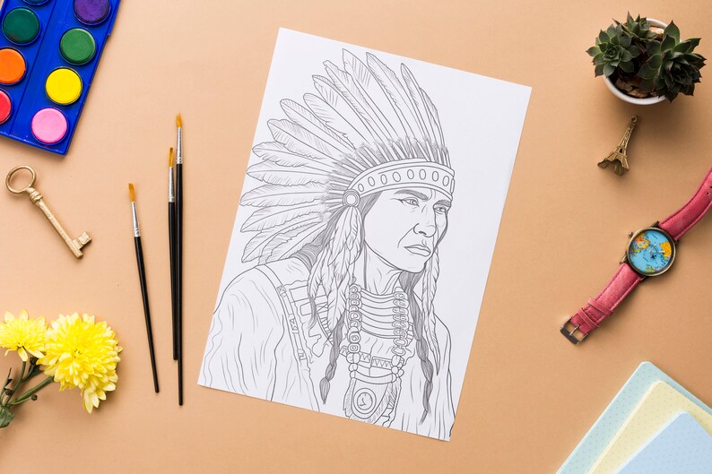 Printable Coloring Pages for Adults and Kids, 5 Pages 2 FREEBONUS ...