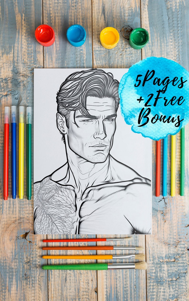 printable-coloring-pages-for-adults-and-kids-5-pages-2-etsy