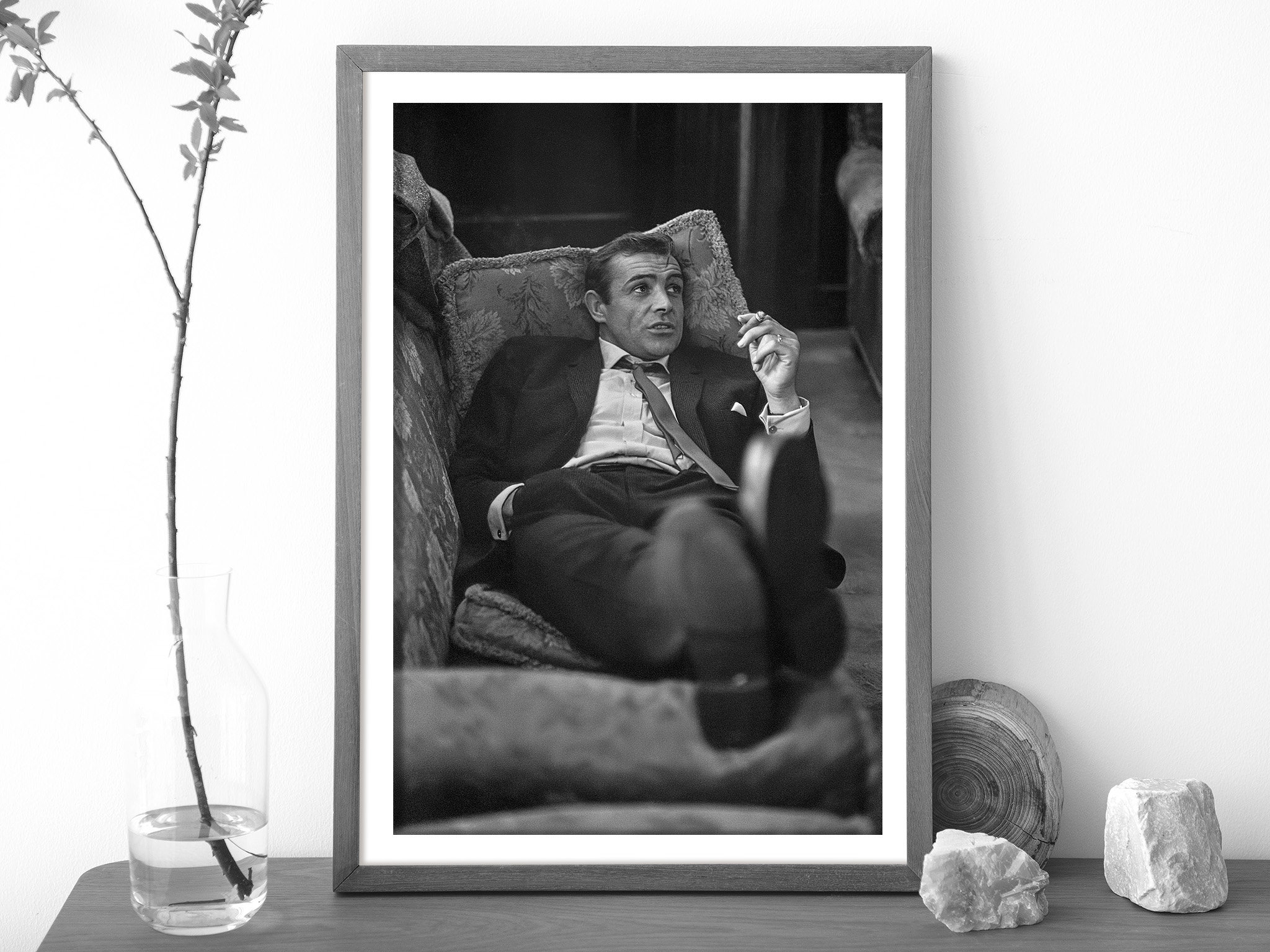 Sean Connery Print I Sean Connery Poster I Young Sean Connery - Etsy