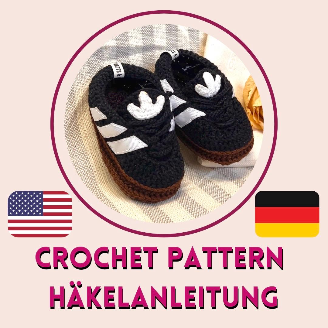 Adidas Crochet Shoes - Etsy