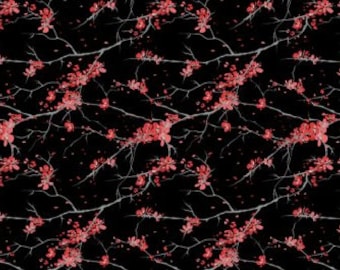 Black Sakura Amor Door Panel Fabrics | Door Cards | JDM Car