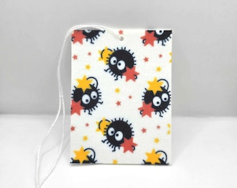 Susuwatari Car Air Freshener -  Soot Sprites Car Freshies - Freshner - Car Freshy - Scent Tree -  Fragrance Tree - Anime Car Accessory