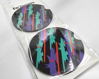Posavasos HKS para coche - Posavasos JDM - Posavasos para muebles de 2,75" - Accesorios para coche JDM