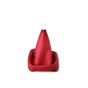 May include: Red suede car gear shift boot cover.