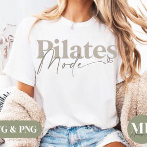Pilates Mode | Pilates SVG & PNG