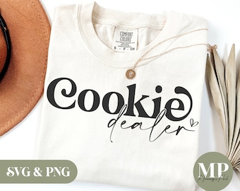 Cookie Dealer | Funny Baking SVG & PNG