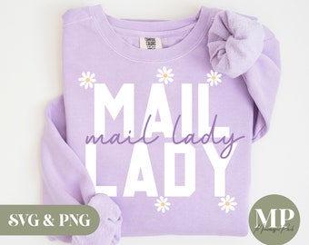 Dame au courrier SVG et PNG