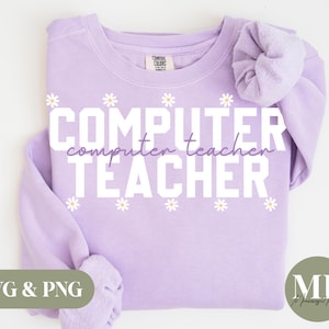 Computer Teacher SVG & PNG