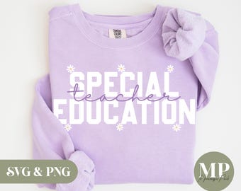Special Education Teacher SVG & PNG