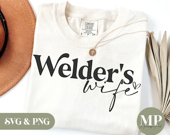 Welder's Wife SVG & PNG