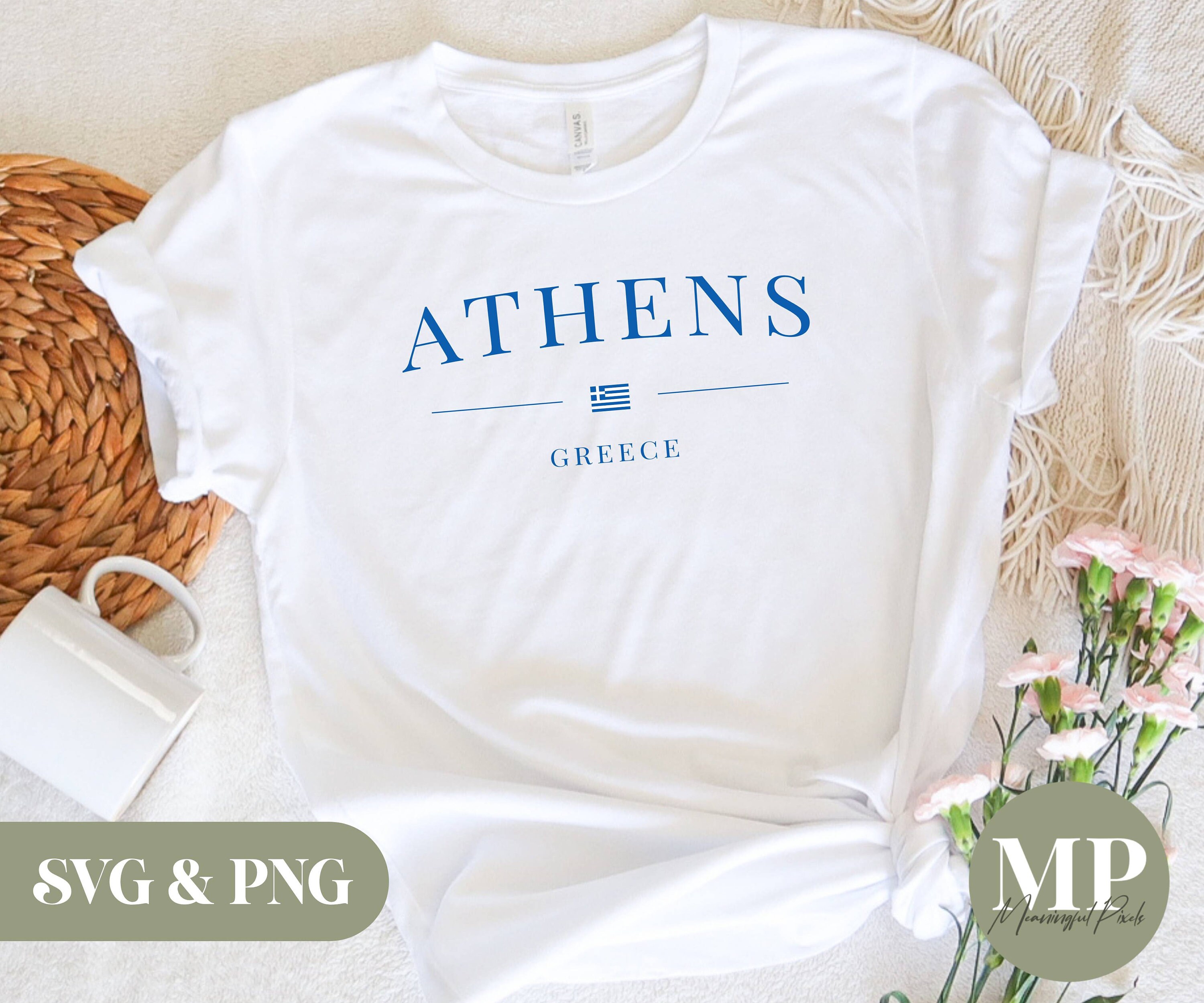 Athens SVG & PNG - Etsy