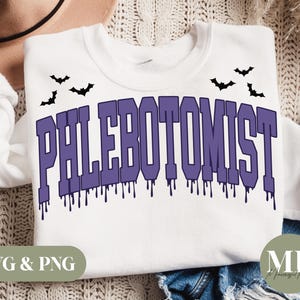 Phlebotomist | Halloween SVG & PNG
