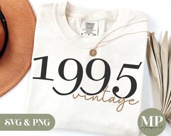 Vintage 1995 SVG & PNG