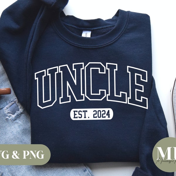 Uncle Est. 2024 SVG & PNG