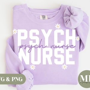 Psych Krankenschwester | Psychiatrische Krankenschwester SVG & PNG