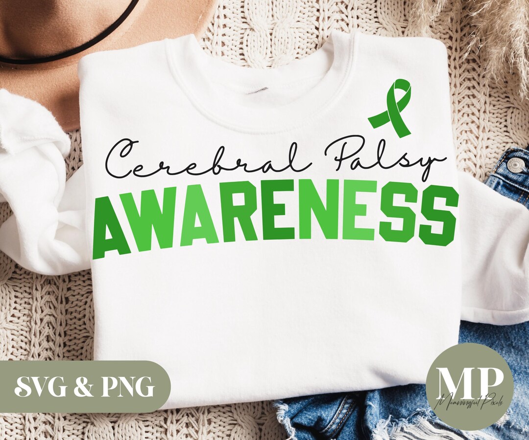 Cerebral Palsy Awareness SVG & PNG - Etsy