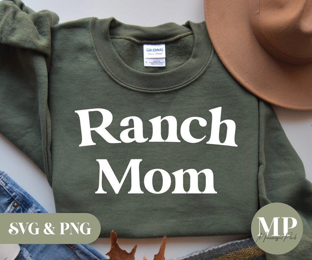 Ranch Mom SVG & PNG - Etsy Canada
