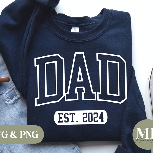 Dad Est. 2024 SVG & PNG